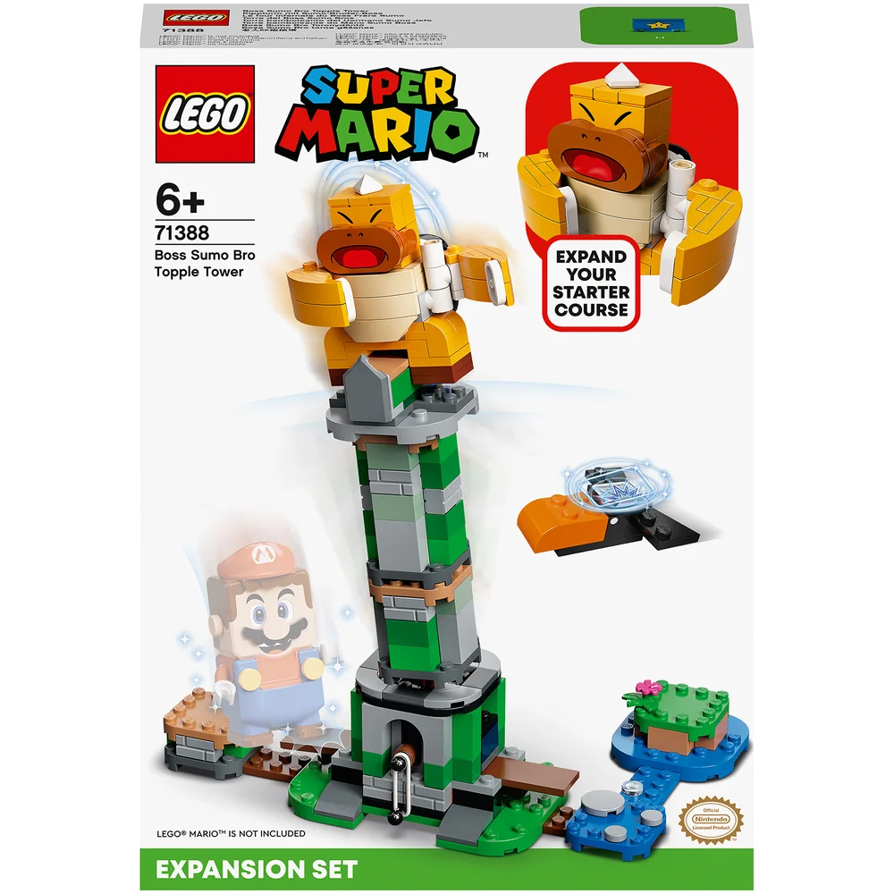 LEGO Super Mario Boss Sumo Bro Topple Tower Expansion Set (71388) Afbeelding 1