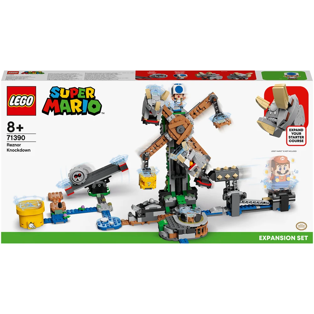 LEGO Super Mario Reznor Knockdown Expansion Set (71390) Afbeelding 1