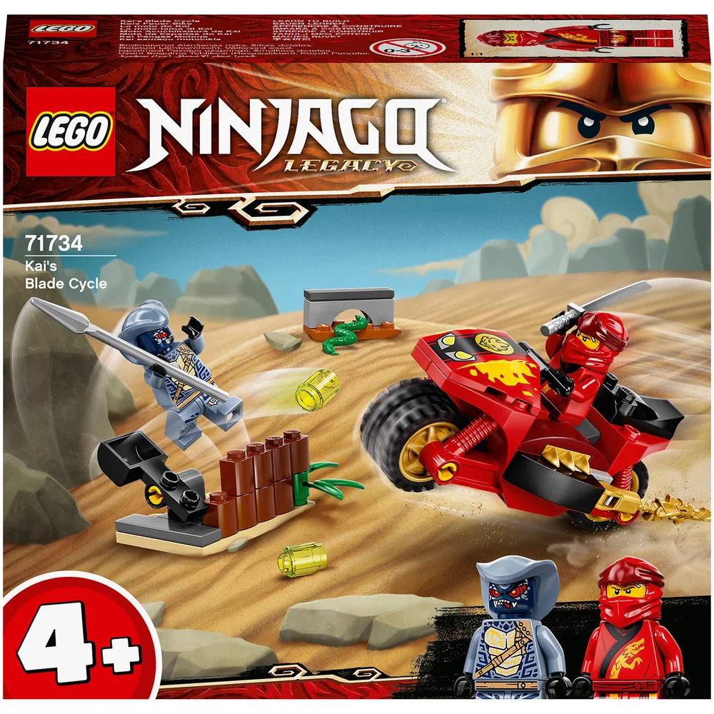 LEGO NINJAGO: Legacy Kai’s Blade Cycle Motorbike Set (71734) Afbeelding 1