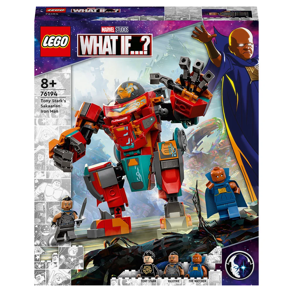LEGO Marvel Tony Starks Sakaarian Iron Man Set (76194) Afbeelding 1