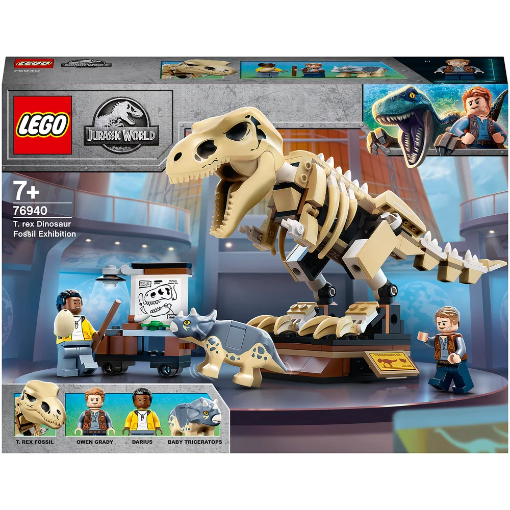 LEGO Jurassic World: T. rex Dinosaur Fossil Toy Set (76940) Afbeelding 1