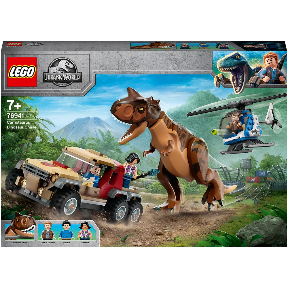 LEGO Jurassic World: Carnotaurus Dinosaur Chase Toy (76941) Afbeelding 1