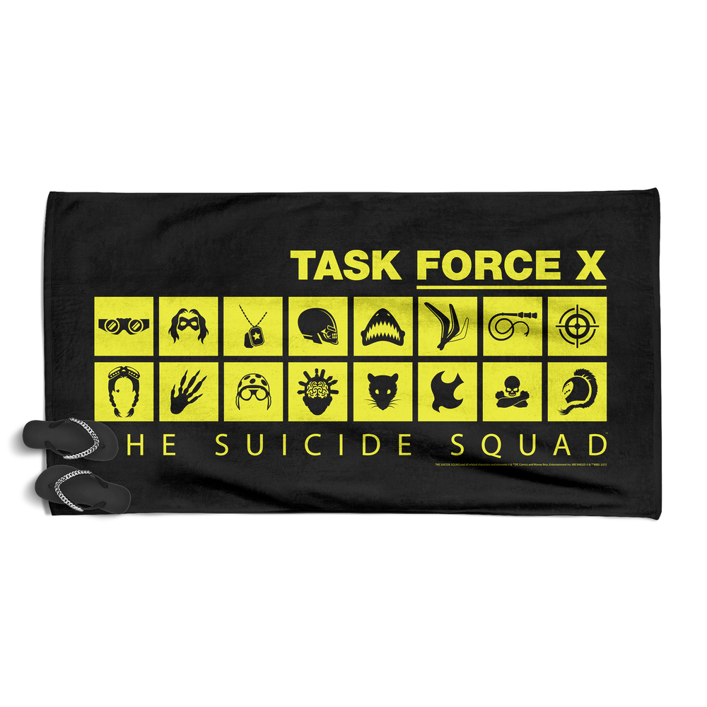 Suicide Squad Beach Towel Afbeelding 1
