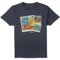 Pokémon Walking Along The Waterfront Unisex T-Shirt - Navy
