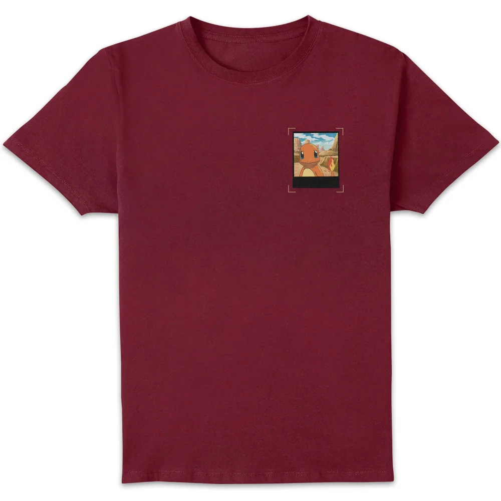 Pokémon Charmander's Desert Adventure Unisex T-Shirt - Burgundy - S Afbeelding 1