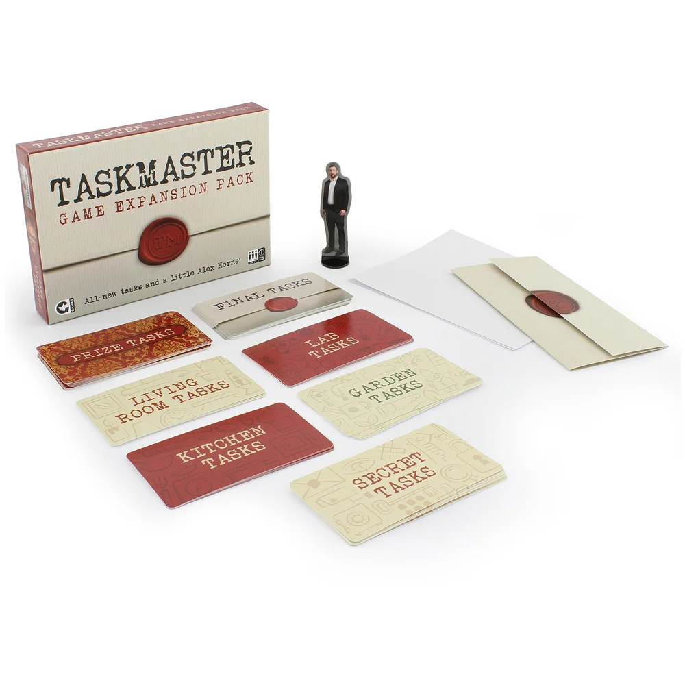 Taskmaster Card Game Expansion Pack Afbeelding 1