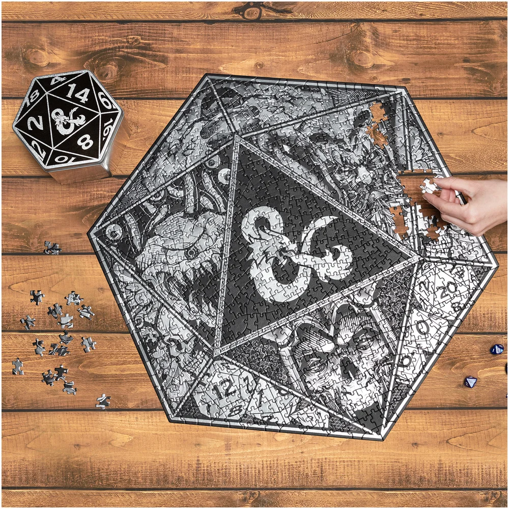 Dungeons and Dragons Jigsaw Puzzle - 750 Pieces Afbeelding 1
