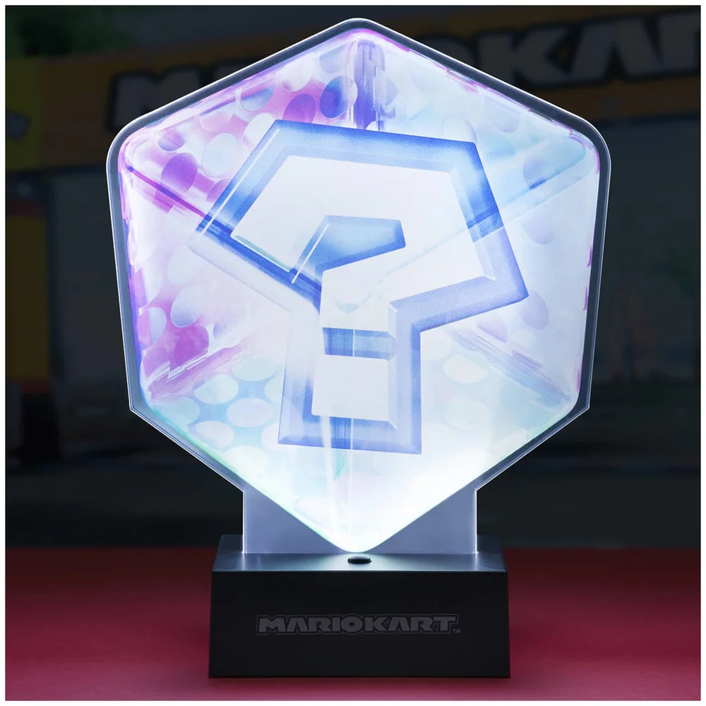 Mario Kart Acrylic Question Block Light Afbeelding 1