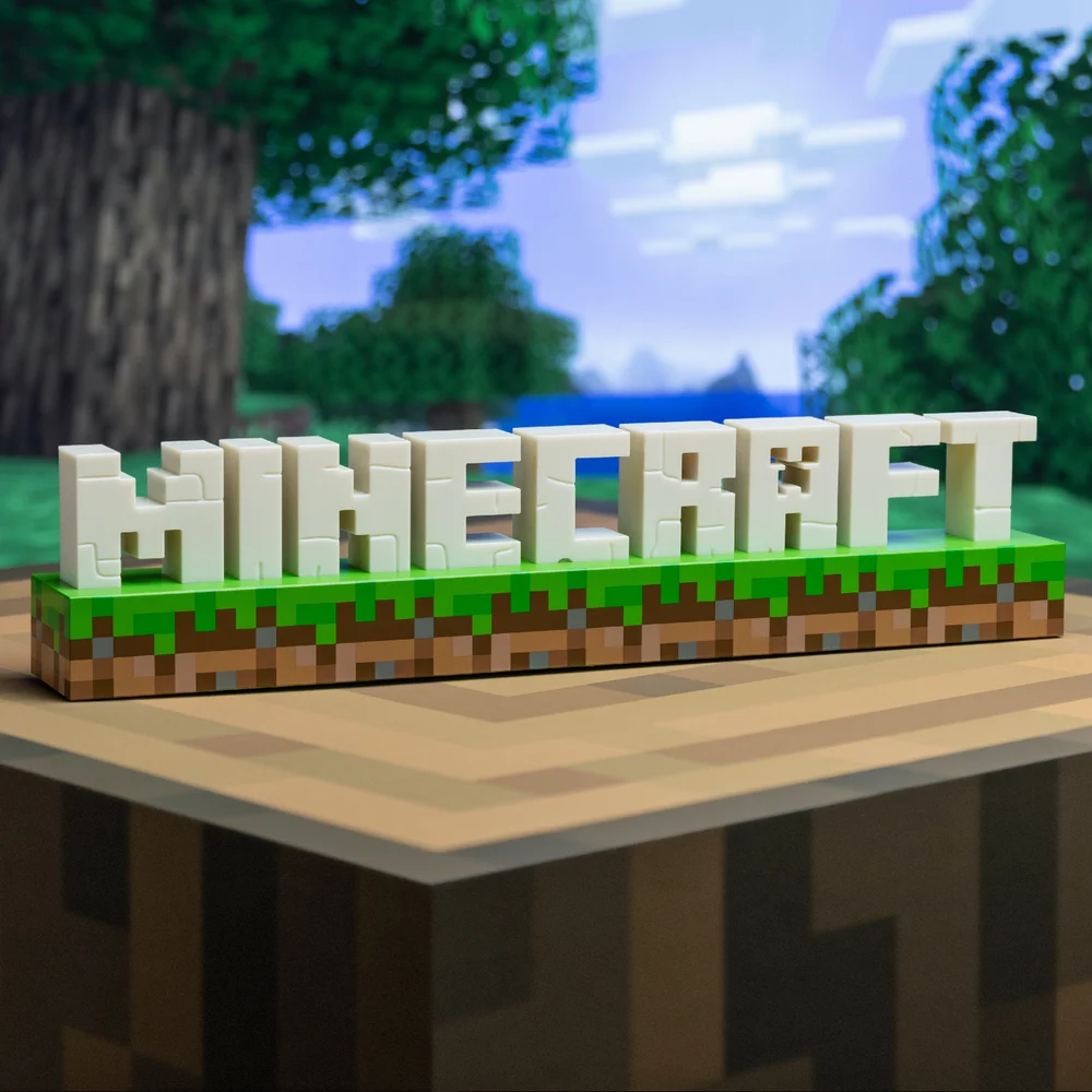 Minecraft Logo Light Afbeelding 1