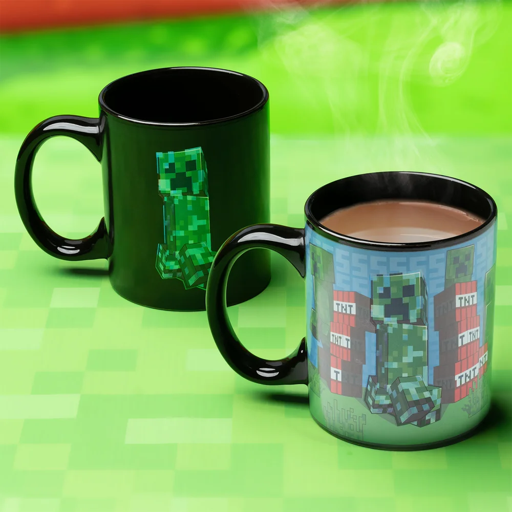 Minecraft Creeper Heat Change Mug Afbeelding 1