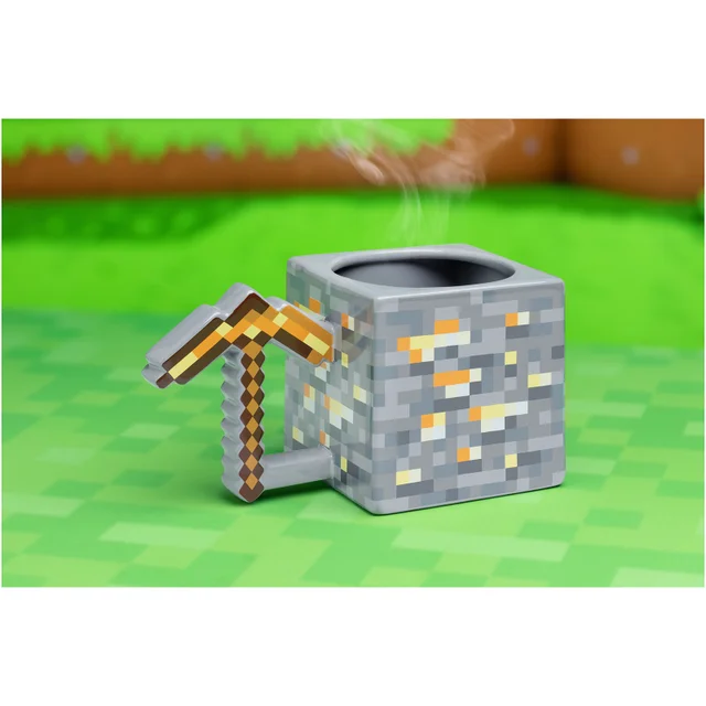Minecraft Gold Pickaxe Mug