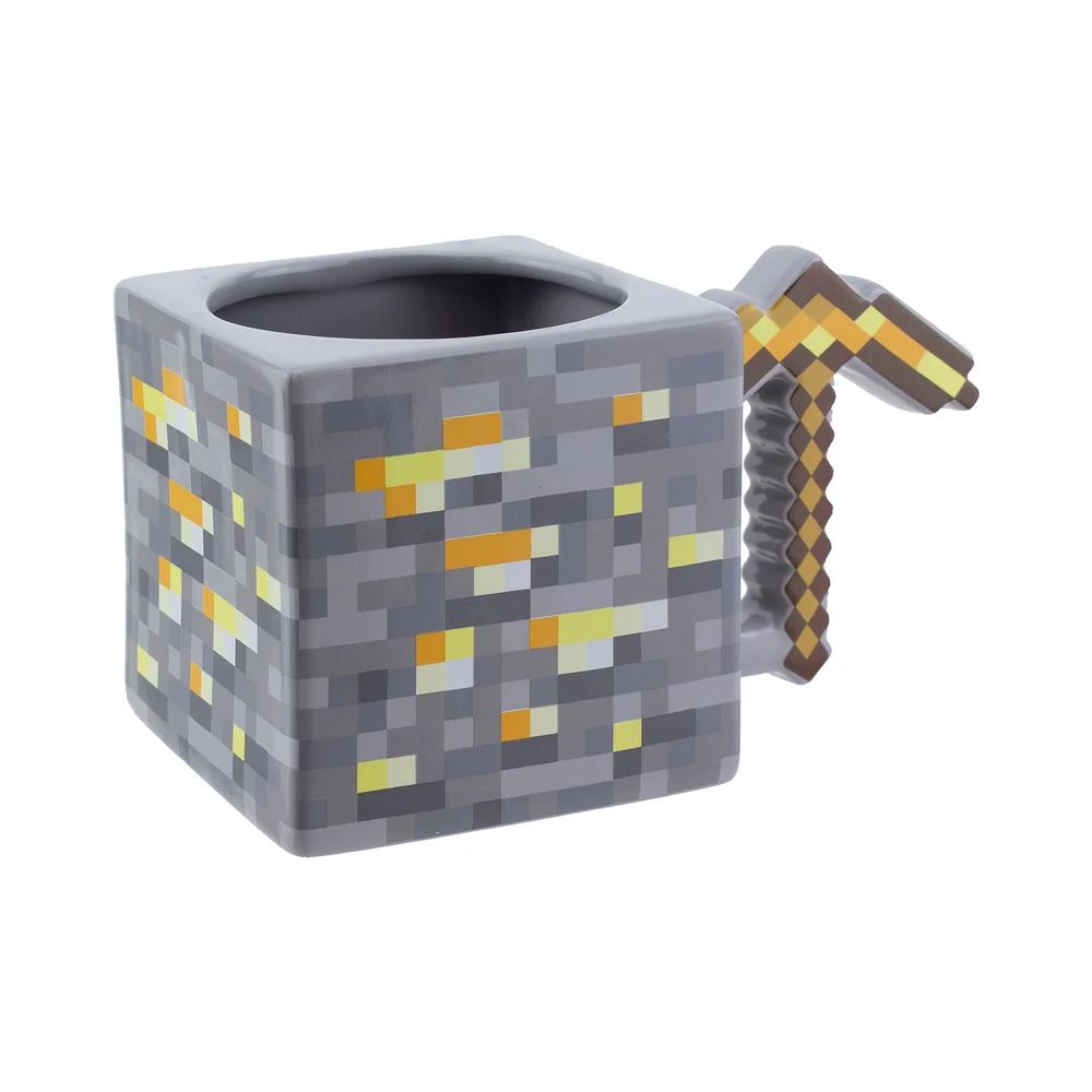 Minecraft Gold Pickaxe Mug Afbeelding 1