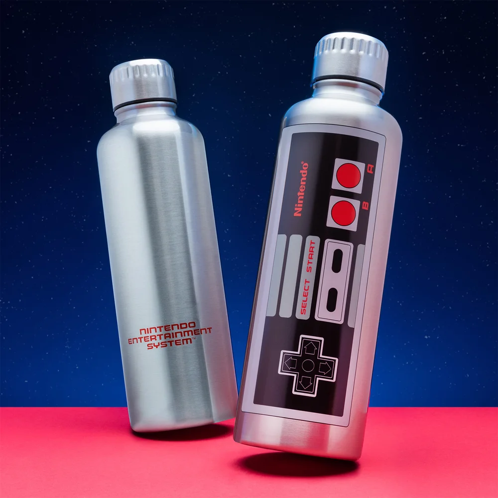 NES Metal Water Bottle Afbeelding 1