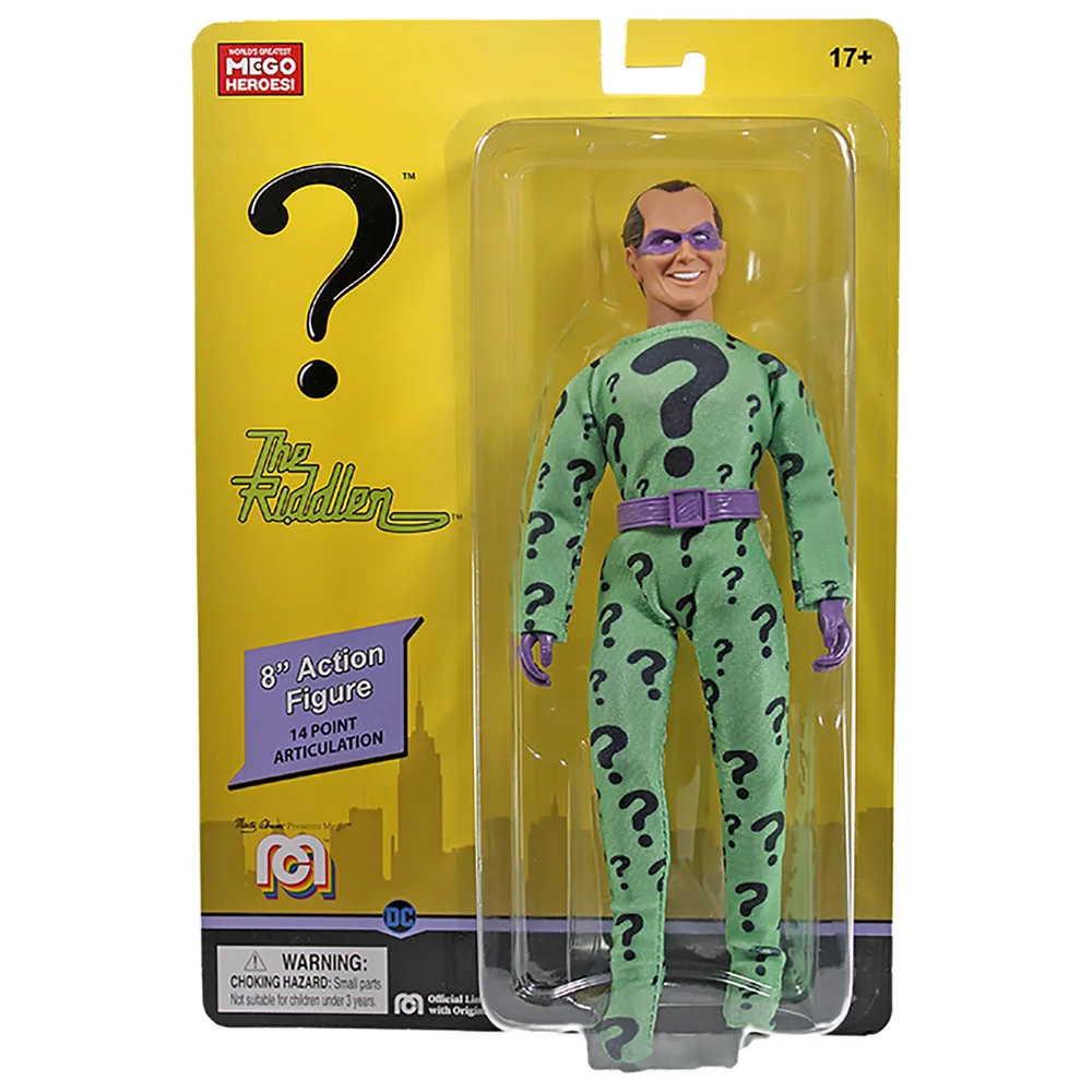 Mego 20 cm DC Comics The Riddler Actie Cijfer (Batman) Afbeelding 1