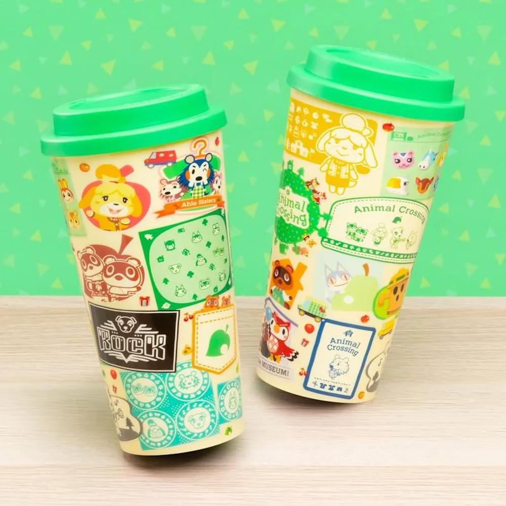 Nintendo Animal Crossing Plastic Travel Mug Afbeelding 1