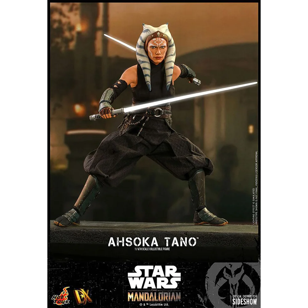 Hot Toys Star Wars The Mandalorian Actiefiguur 1/6 Ahsoka Tano 29 cm Afbeelding 1