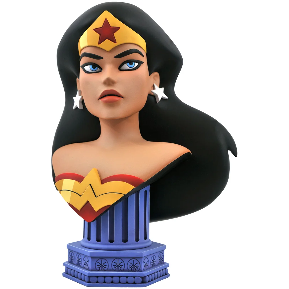 Diamond Select DC Animated Universe Legends In 3D 1/2 Scale Bust - Wonder Woman Afbeelding 1