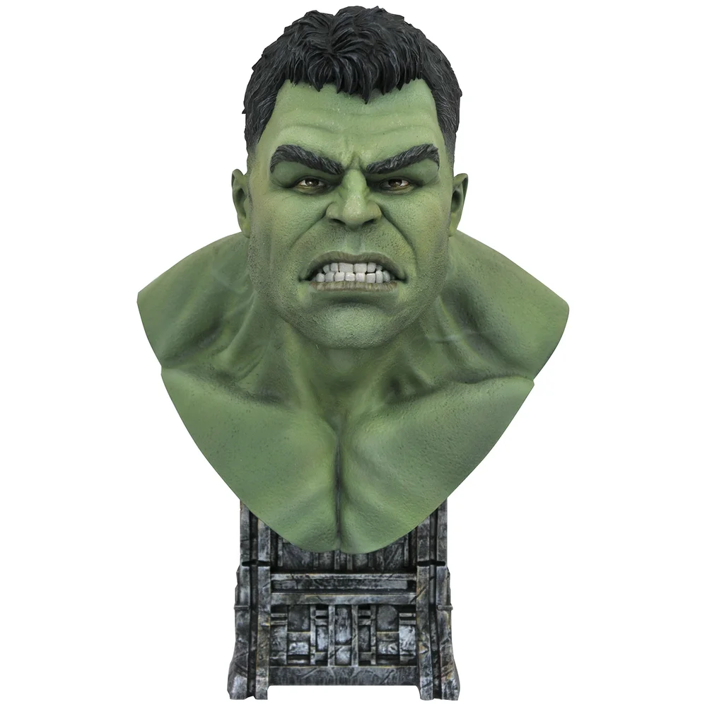 Diamond Select Marvel Legends In 3D Thor: Ragnarok 1/2 Scale Bust - Hulk Afbeelding 1