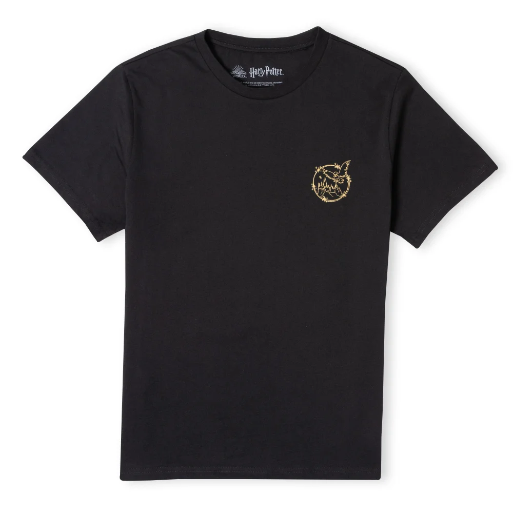 Harry Potter Metallic Pocket Print Men's T-Shirt - Black - S Afbeelding 1
