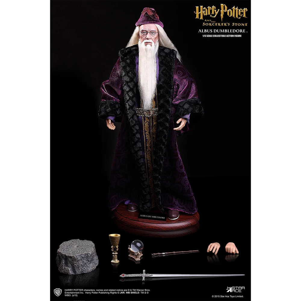 Harry Potter My Favourite Movie Action Figure 1/6 Scale Albus Dumbledore 31 cm Star Ace Afbeelding 1