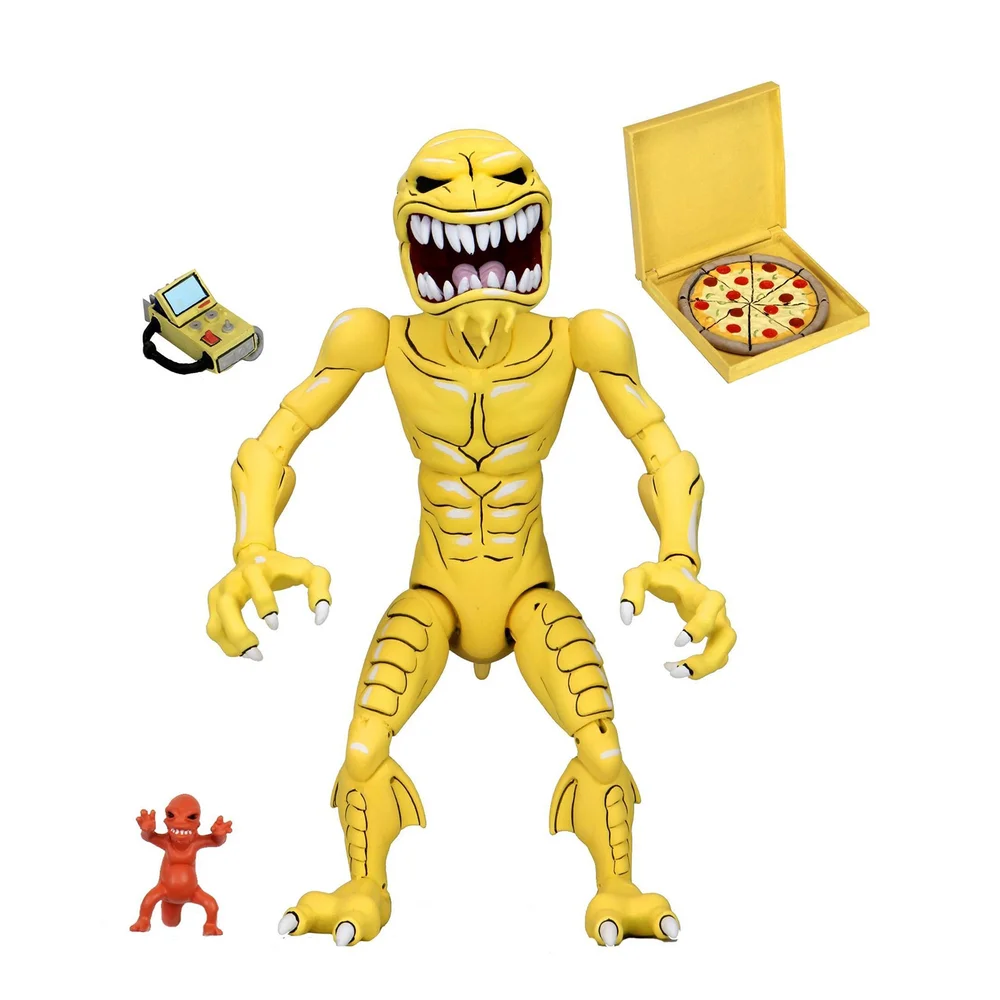 NECA Teenage Mutant Ninja Turtles Pizza Monster Ultimate 44,5 cm Figuur TMNT Afbeelding 1
