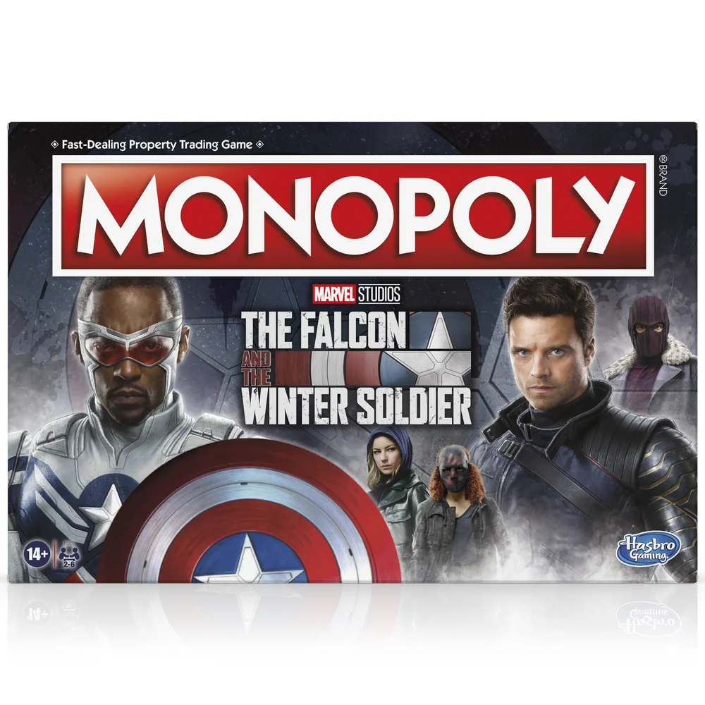 Monopoly Bordspel - The Falcon and the Winter Soldier Editie Afbeelding 1