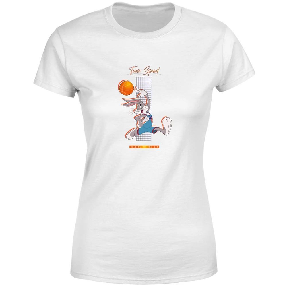 Space Jam Bugs Bunny Basketball Women's T-Shirt - White - XS Afbeelding 1