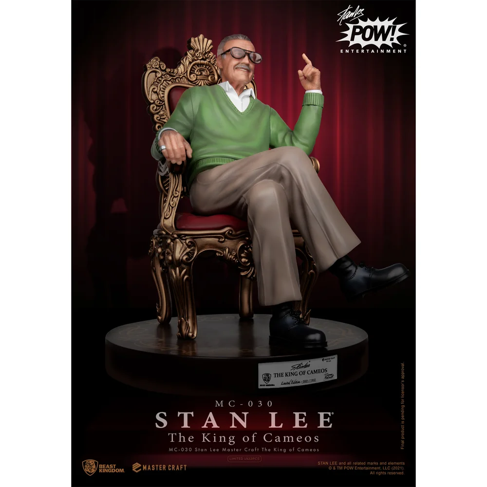 Beast Kingdom Stan Lee The Master Of Cameos Master Craft Beeld Afbeelding 1