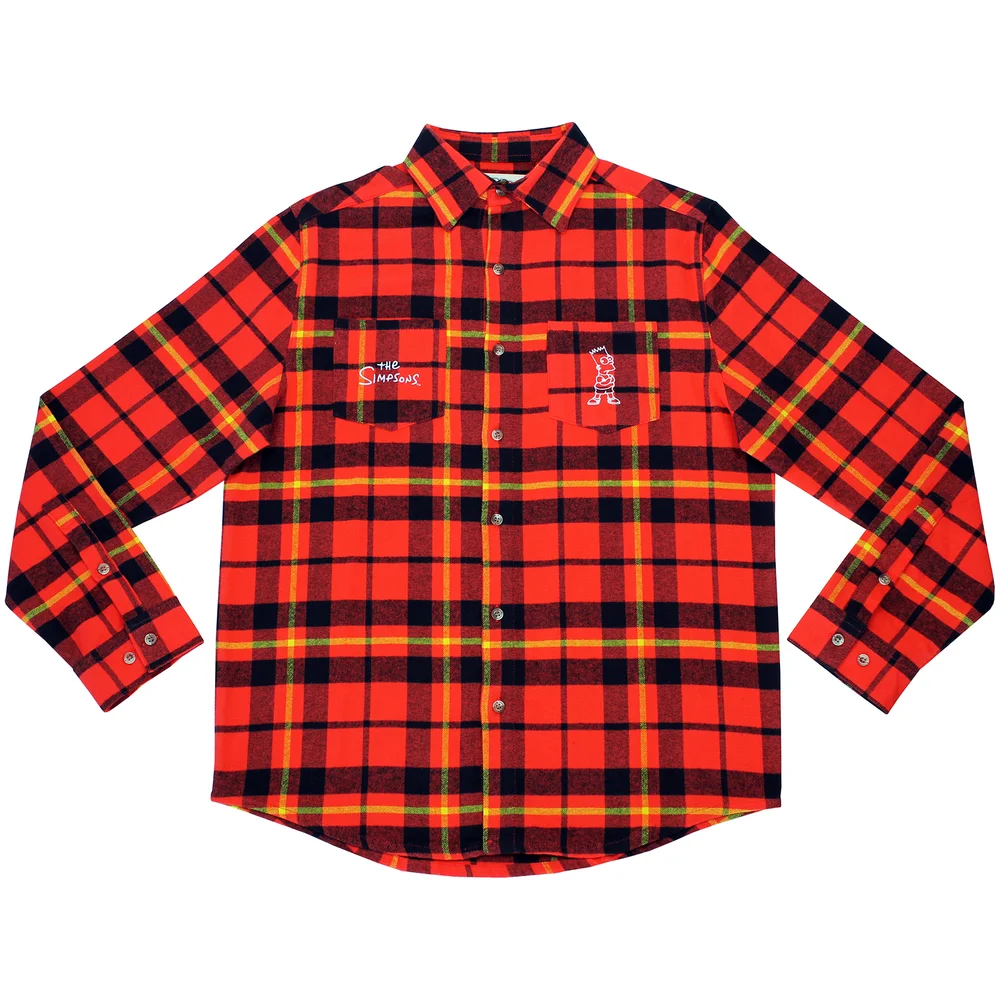 Cakeworthy x The Simpsons - Bart Simpson Flannel Shirt - S Afbeelding 1