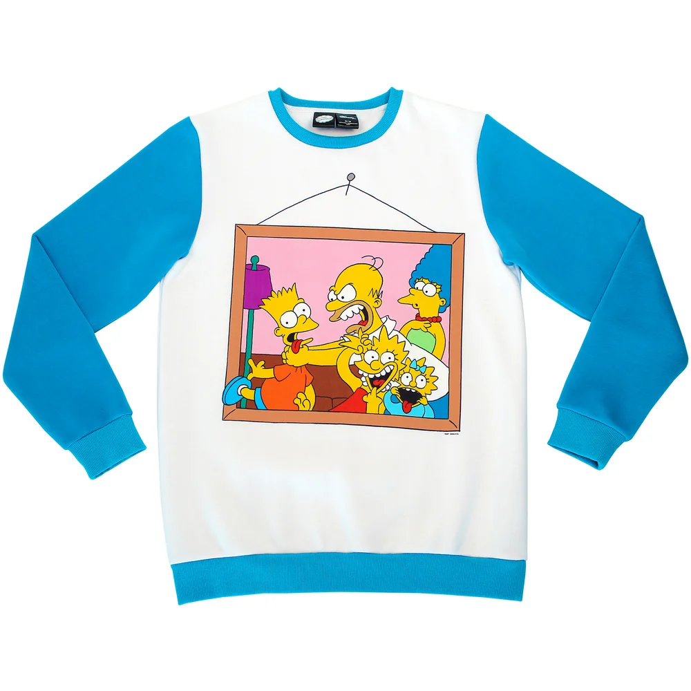 Cakeworthy x The Simpsons - Retro Crewneck Sweater - XL Afbeelding 1