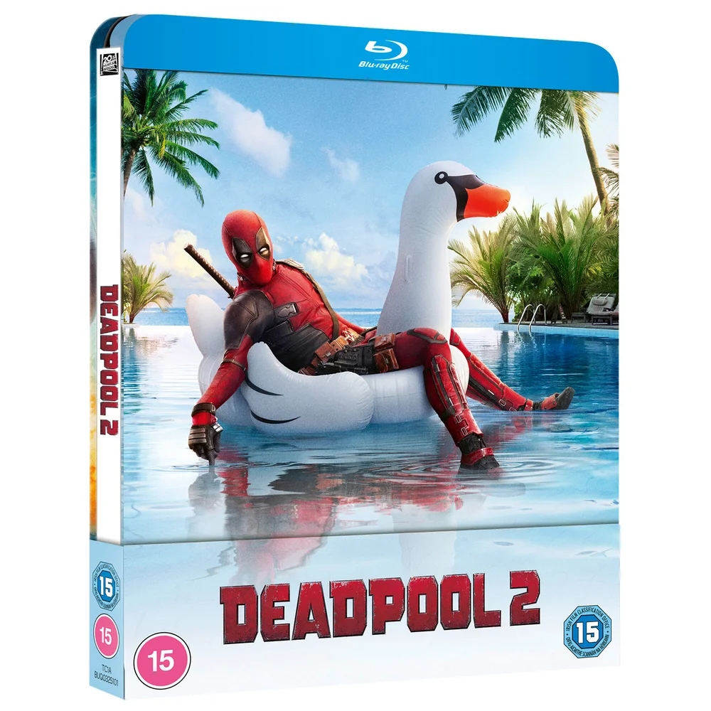 Marvel's Deadpool 2 - Zavvi Exclusief Blu-ray Lenticulair Steelbook Afbeelding 1