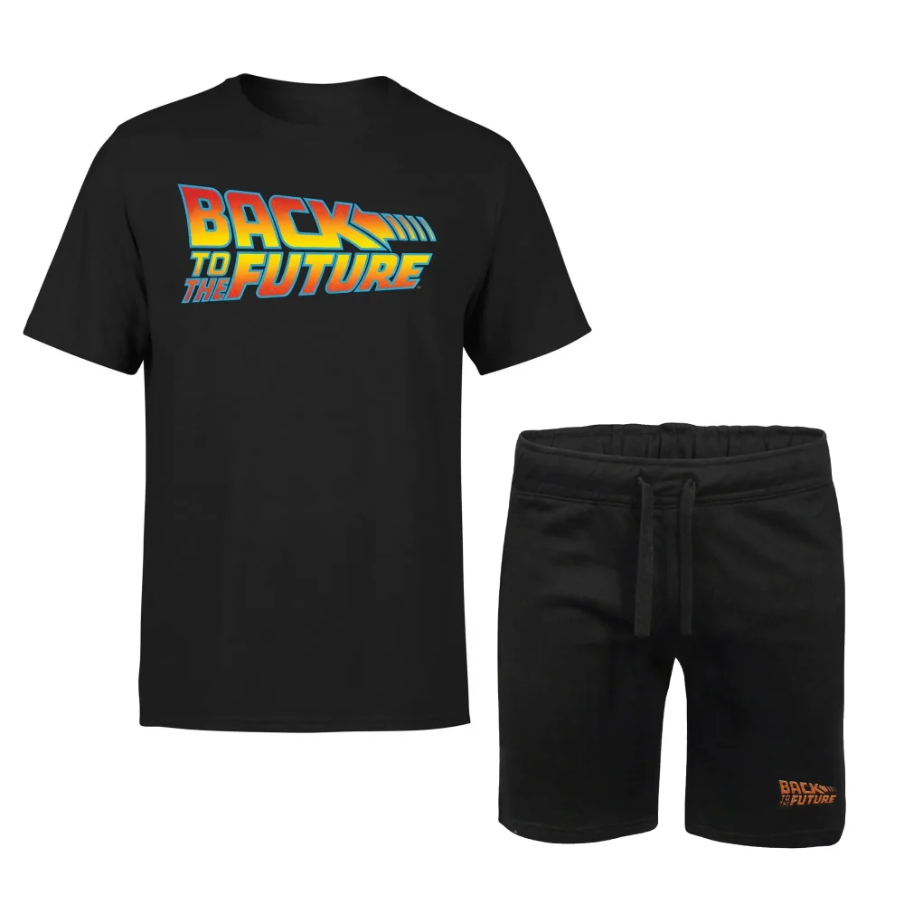 Back To The Future T-Shirt & Shorts Bundle - S Afbeelding 1