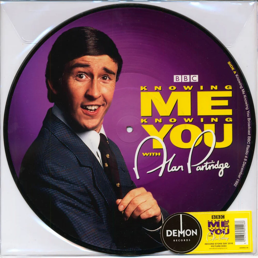 Alan Partridge - Knowing Me Knowing You Vinyl Afbeelding 1