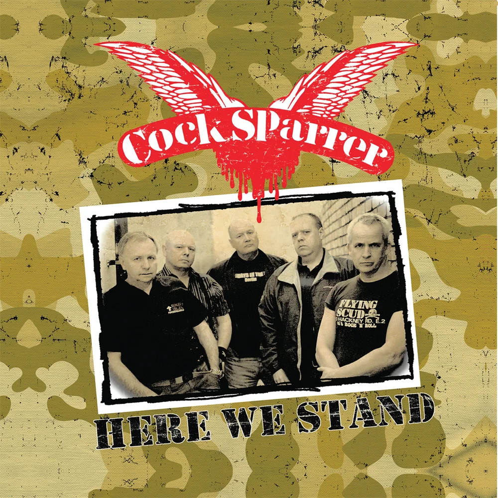 Cock Sparrer - Here We Stand LP Afbeelding 1