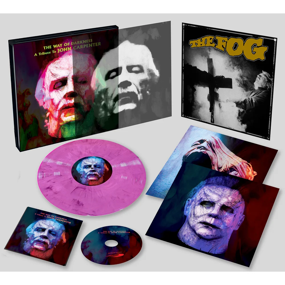 The Way Of Darkness: A Tribute To John Carpenter Deluxe Box LP (Magenta) Afbeelding 1