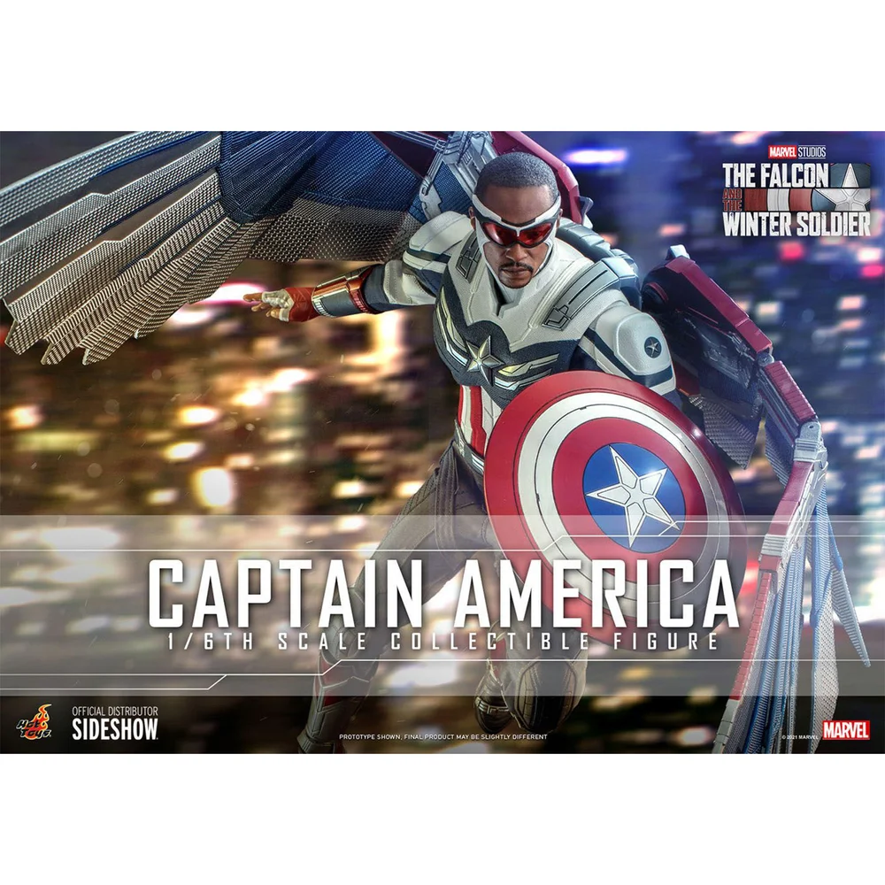 Hot Toys The Falcon en The Winter Soldier Falcon 1/6 schaal Actiefiguur 30 cm Afbeelding 1