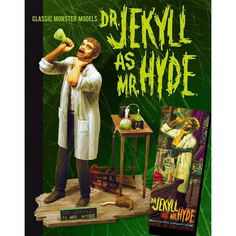1:8 Dr. Jekyll as Mr. Hyde - Plastic Model Kit Afbeelding 1