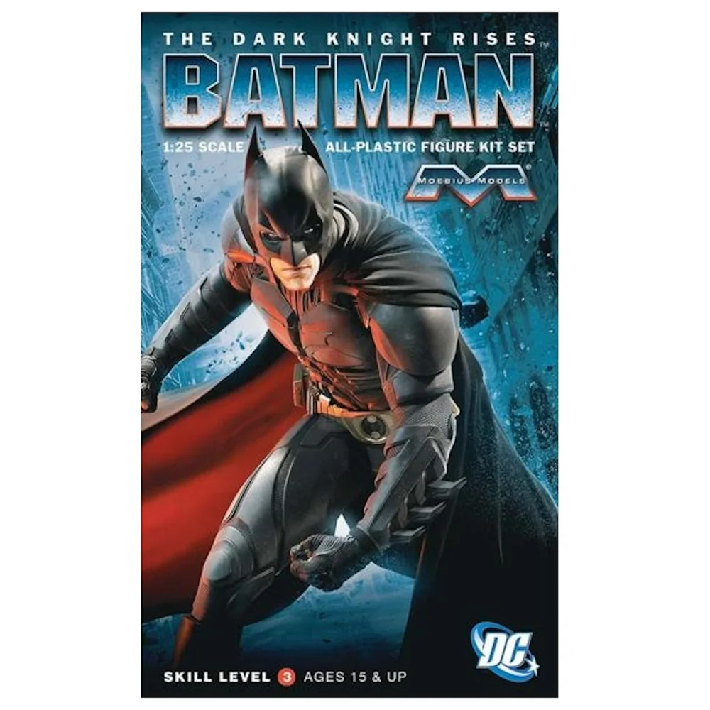 1:25th Batman Dark Knight Figure Set - Plastic Model Kit Afbeelding 1