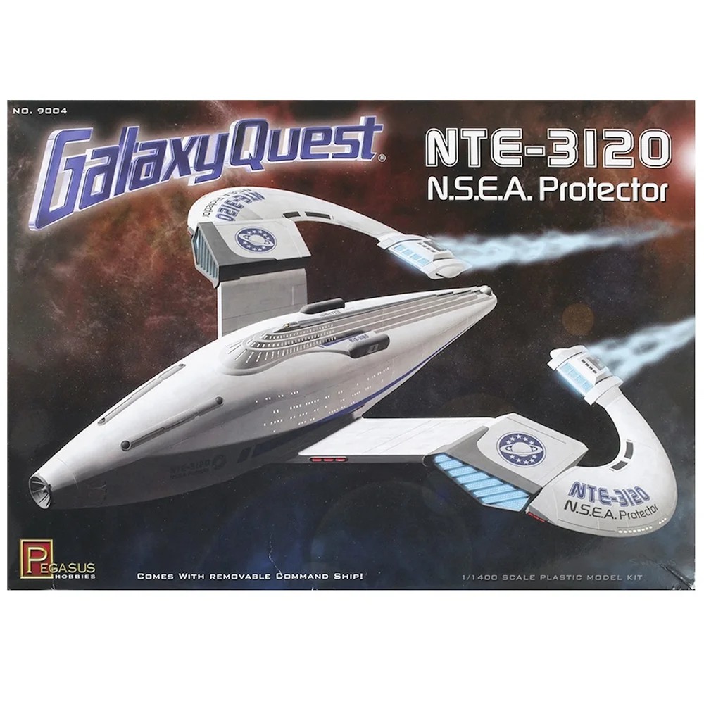 1:1400 NTE-3120 N.S.E.A Protector - Plastic Model Kit Afbeelding 1