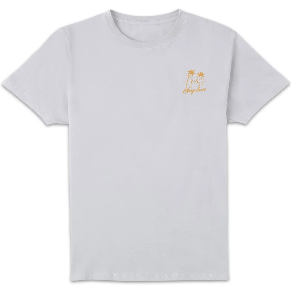Pokémon Hang Loose Heren T-Shirt - Wit - L Afbeelding 1
