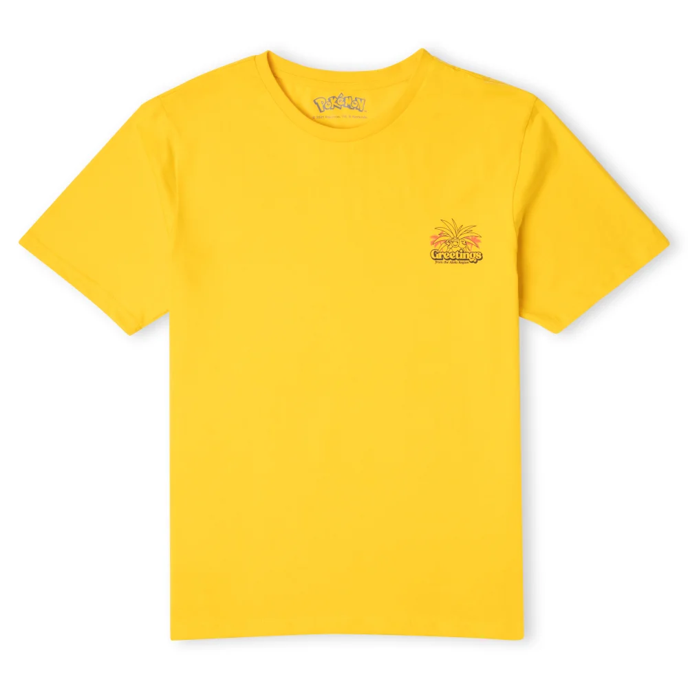 Pokémon Exeggutor Island Tour Heren T-shirt - Geel - S Afbeelding 1