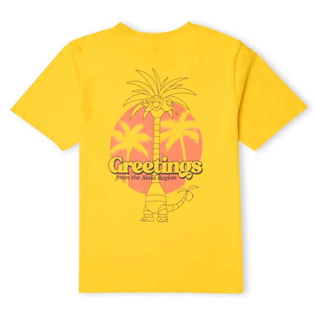 Pokémon Exeggutor Island Tour Heren T-shirt - Geel