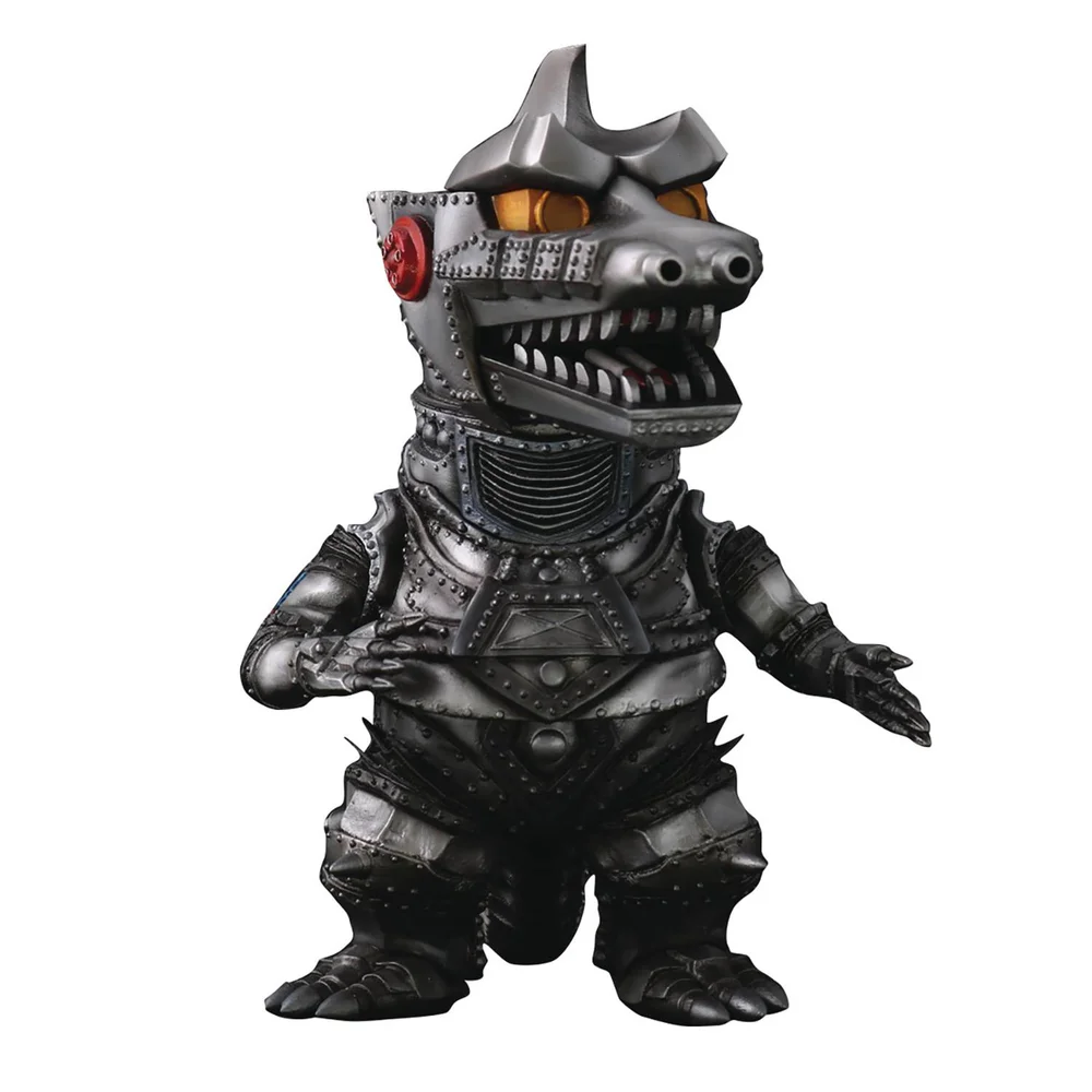 X-Plus DefoReal Serie Terror Of Mechagodzilla Soft Vinylfiguur - Mechagodzilla (1975) Afbeelding 1