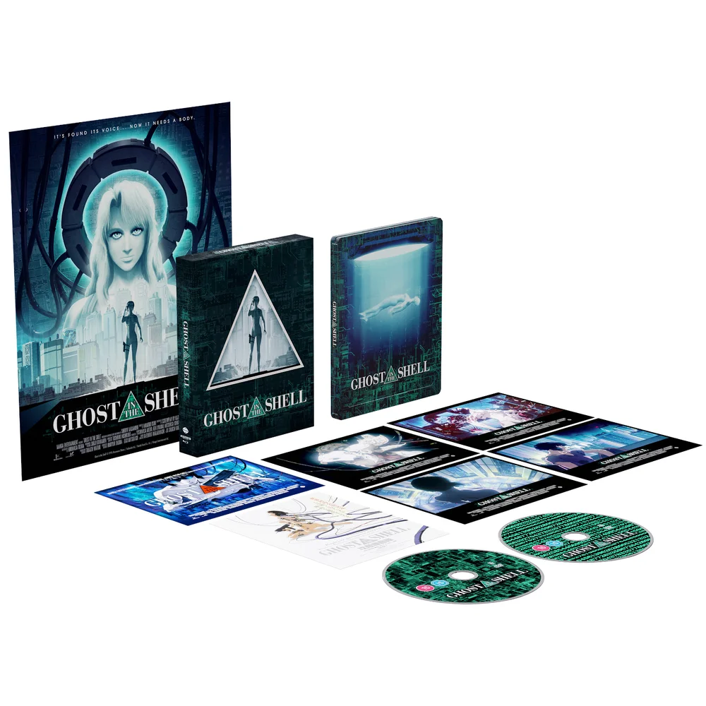 Ghost In The Shell - Limited Edition 4K Ultra HD Steelbook Afbeelding 1