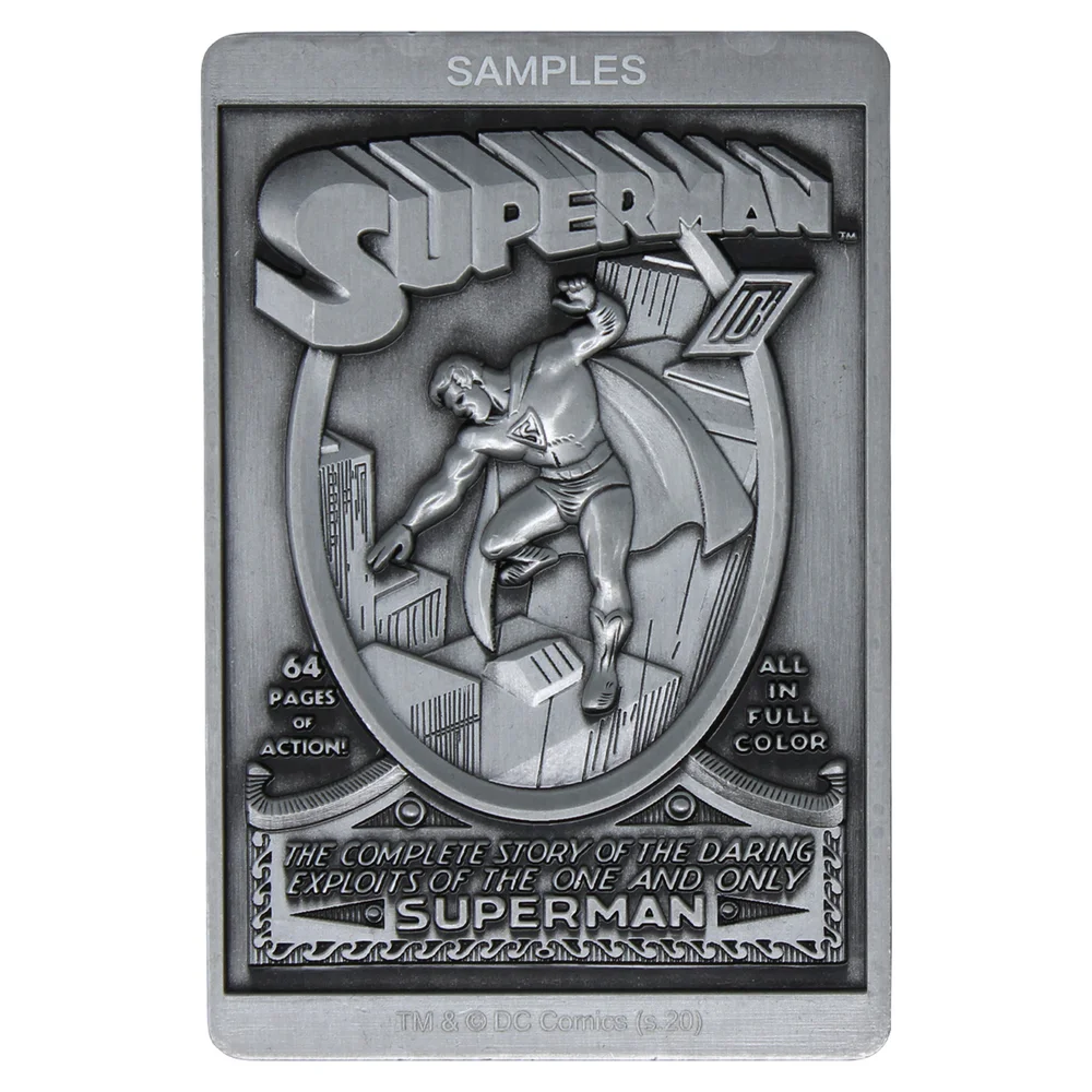 DC Comics Limited Edition Superman Ingot Afbeelding 1