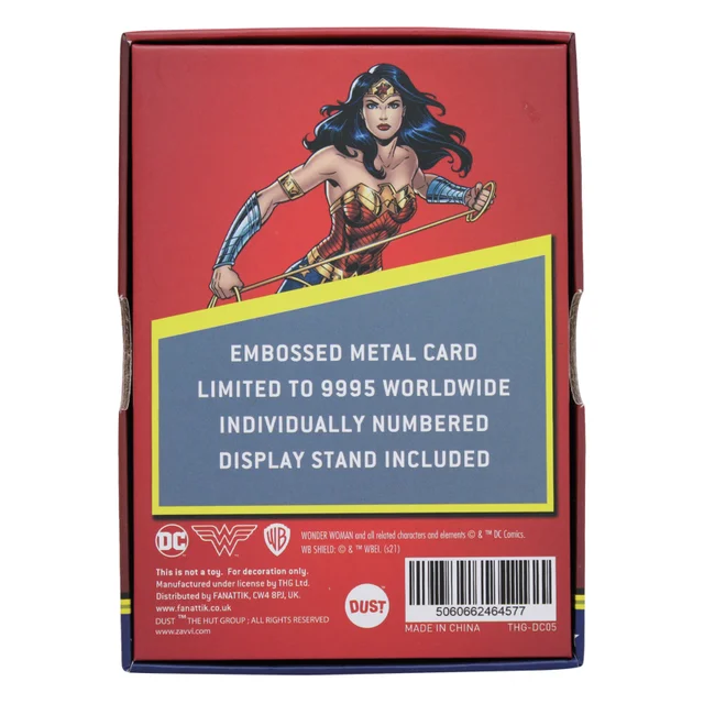 DUST DC Comics Limited Edition Wonder Woman Ingot