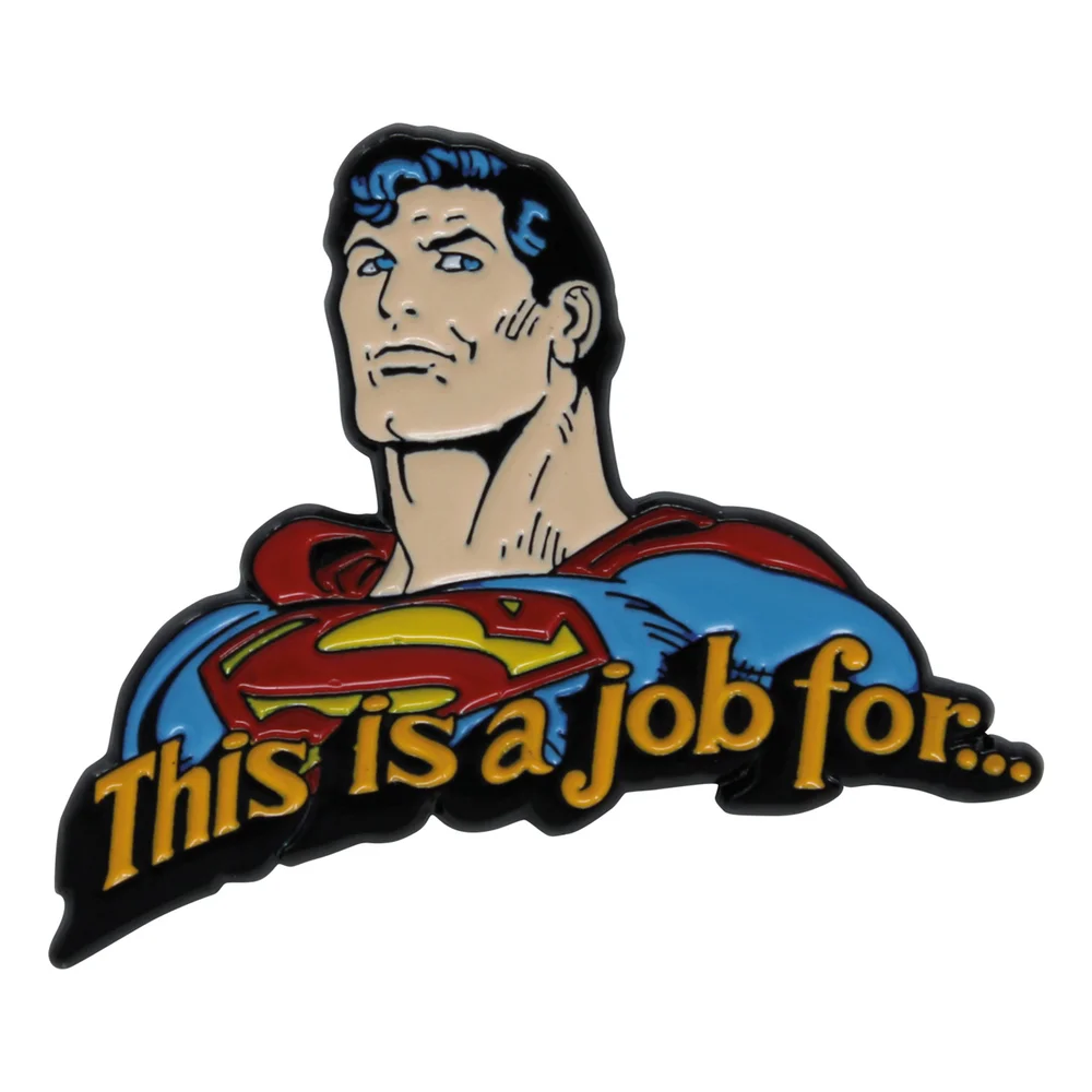 DUST DC Comics Limited Edition Superman Speld Badge Afbeelding 1