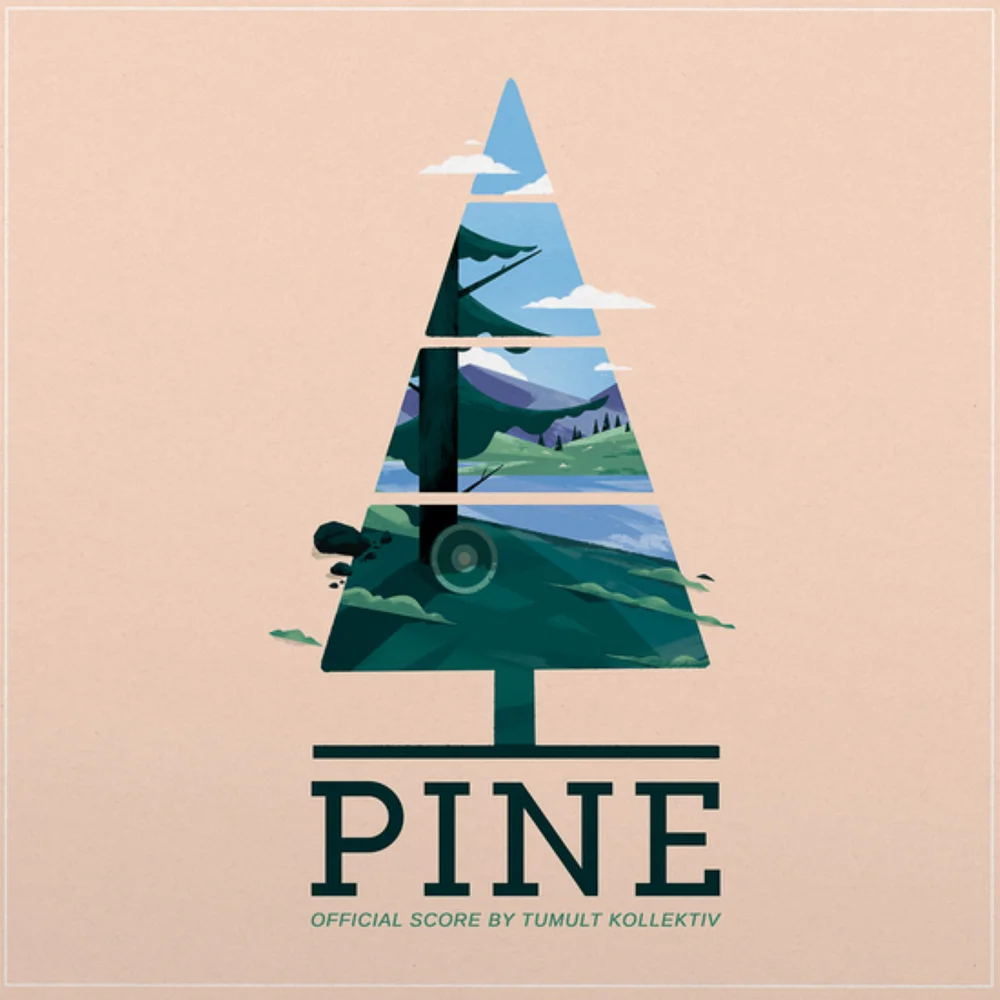 Pine (Official Score) 140g Vinyl (Transparent Turquoise And Green) Afbeelding 1