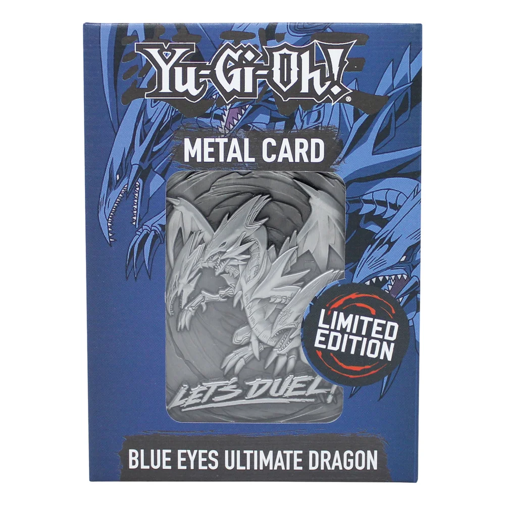 Fanattik Yu-Gi-Oh! Blue Eyes Ultimate Dragon Verzamelbare Ingot Afbeelding 1