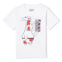 Spongebob Squarepants Patrick Munching Krabby Patties Kids' T-Shirt - White